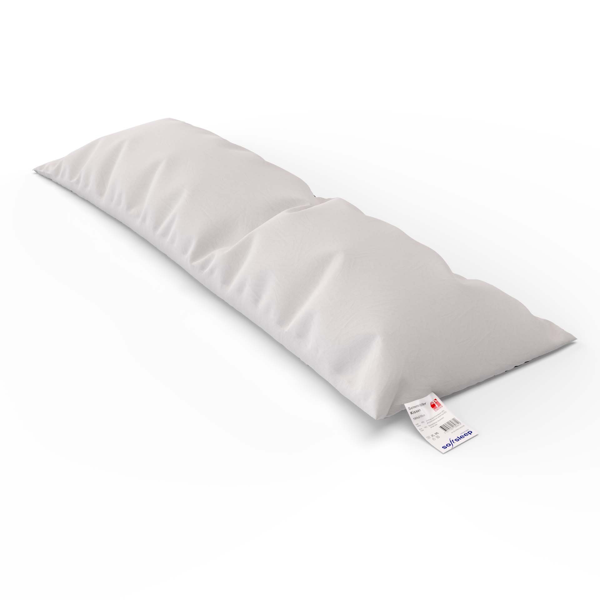 Softsleep Kissen für Seitenschläfer, 30% Entendaunen 600 gr
